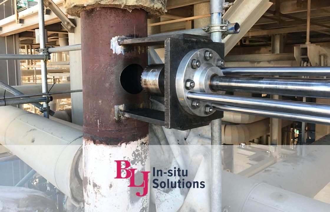 BLJ In-Situ Solutions Pipeline Cold Cutting Onsite Machining